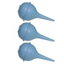 Baby Nasal Aspirator 3/PACK 2oz STERILE, Ear Syringe, Bulb Syringe NEW