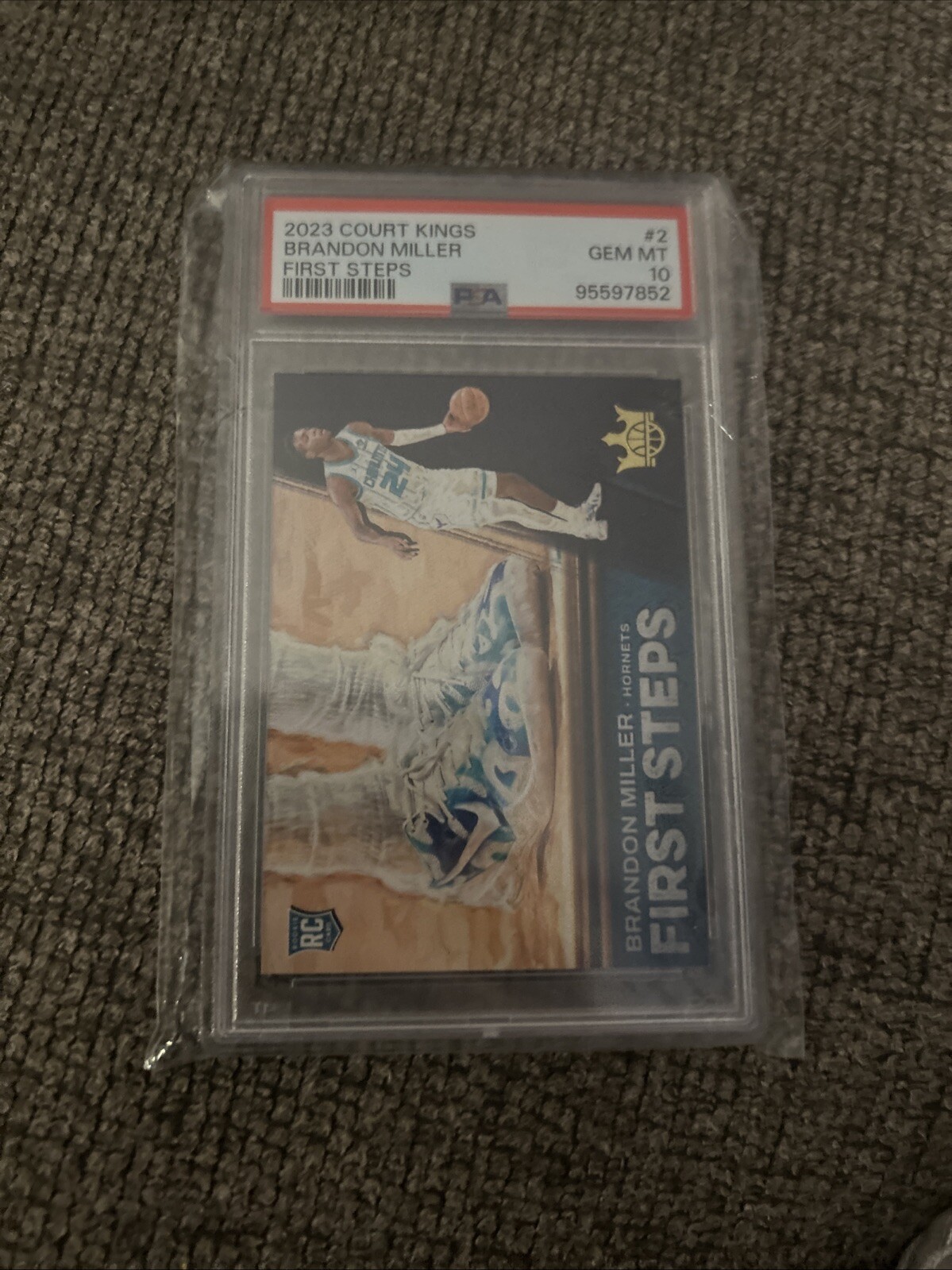 2023-24 Panini Court Kings - First Steps #2 Brandon Miller (RC)