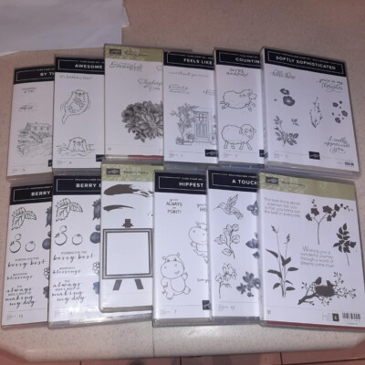 Your Choice -Stampin' Up Stamp Sets - New