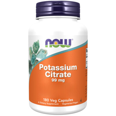 Now Foods, Potassium Citrate, 99mg, 180 Veg. Kapseln - Blitzversand
