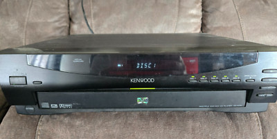Kenwood DV-4050 5 Disc Video Audio Player Changer Dolby Digital TESTED/WORKS