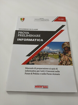 Buch Vorprüfung Informatik Kurse Nissolino Polizei Streitkräfte Q10