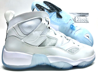 NIKE JUMPMAN TWO TREY WHITE/BLACK-UNIVERSITY BLUE SIZE MEN'S 14 [DO1925-104]