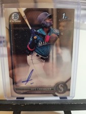 Luis Chevalier 1st Bowman 2022 Bowman Chrome Auto