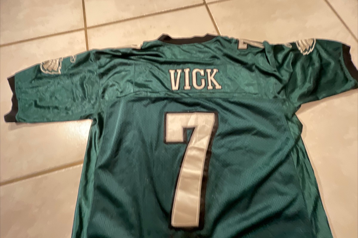 Reebok - NFL イーグルス #7 VICK 48サイズ ユニフォーム Reebok Michael Vick Reebok Official NFL Eagles #7 Jrsey V-neck