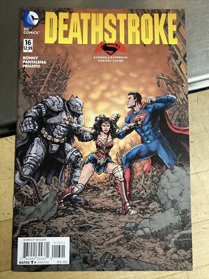 Deathstroke #16 Variant Cover - 2016 Batman vs Superman Dc Comics - Brand New