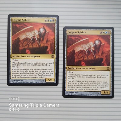 Magic: The Gathering Card - Alara Reborn ~ Rare ~ Enigma Sphinx x 2