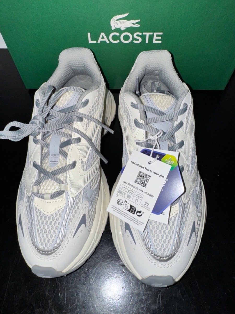 【関税込み】Lacoste ホワイト L003 Neo Shot スニーカー LACOSTE ラコステ スニーカー メンズ L003 NEO SHOT 125 1 SMA