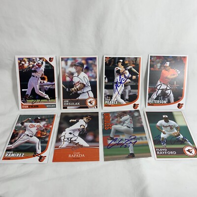 Pick Your SIGNED Autographed Baltimore Orioles Postcard O's Photo Signature SGA