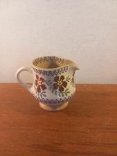 Vintage Nicholas Mosse Pottery - Irish Studio Pottery Jug, Flower Design 