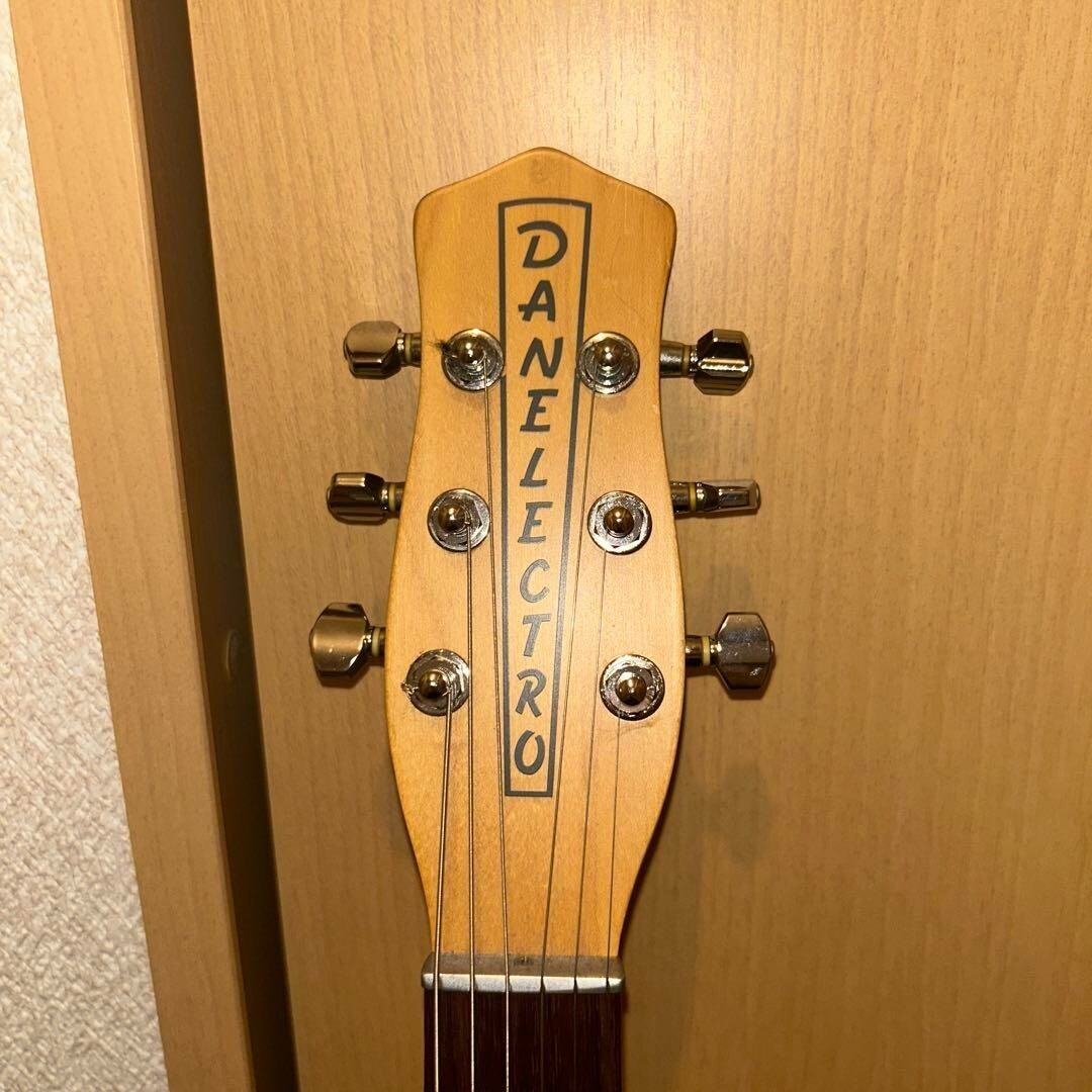 Danelectro DC-3 Pro l flake 初期モデル Yahoo!オークション - Danelectro DC-3 Pro Metal flake 初期