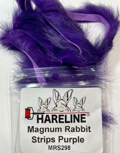 STRISCE HARELINE MAGNUM CONIGLIO. Zonker 1/4". SCEGLI IL COLORE. FLY LEGING. ACQUA SALATA - Foto 24 di 39