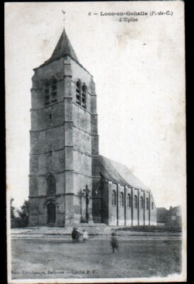 Carte Postale Ancienne La Couronne (16) église, écrite En 1928, Bon état