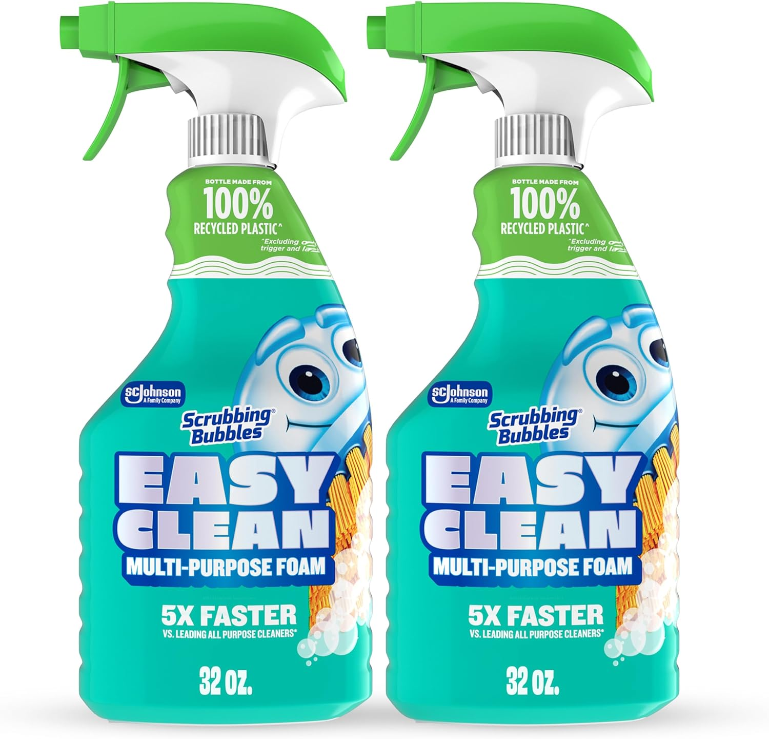 Scrubbing Bubbles Easy Clean Multi-Purpose Foam Bathroom Cleaner, Trigger Spray,