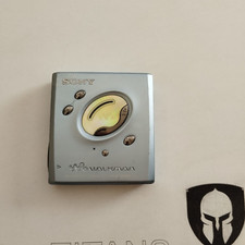 Sony Walkman MZ-E505 Blue Portable MD MiniDisc Player Main Unit Only