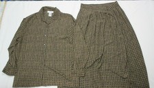 Women's Rena Rowen For Saville Matching Blouse and Skirt Size: L - XL 