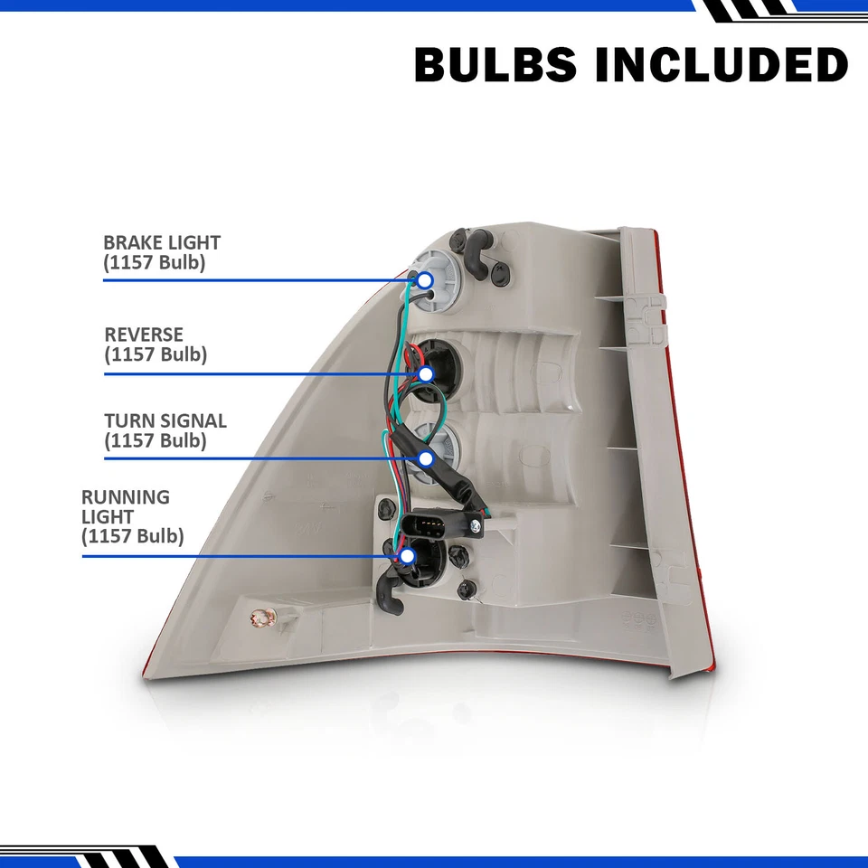Luces de freno traseras para Mercedes-Benz W163 Clase M ML320 ML 55 AMG OE 1998-2005 Foto 2 de 4