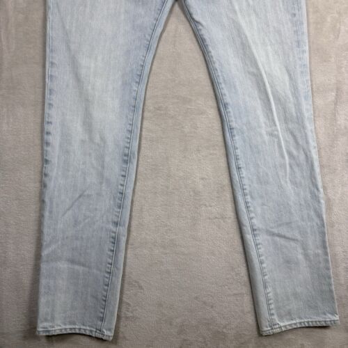 J. Crew Jeans Men's 33 x 34 484 Kaihara Denim Light Wash Slim Japanese - Picture 2 of 16