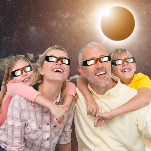 Biniki Solar Eclipse Glasses-for Solar Eclipse Viewing, CE and ISO Certified-B24 - Picture 2 of 6
