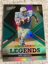 2022 Panini Prestige Living Legends Xtra Points Green /249 Earl Campbell HOF