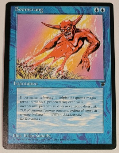 vintage MTG Magic the Gathering Legends Italian singles - Picture 7 of 32