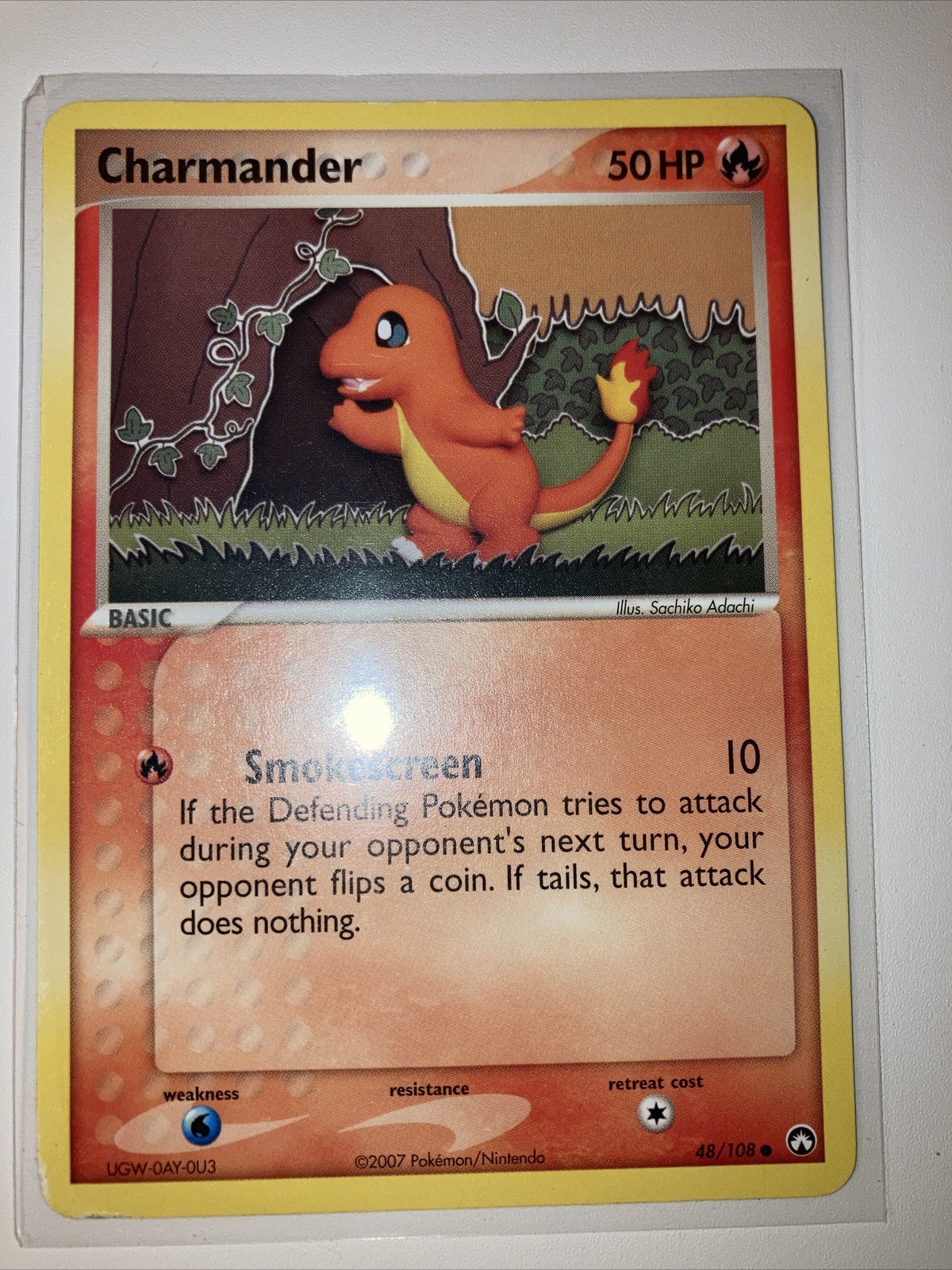Pokémon TCG Charmander EX Power Keepers 48 Regular Common