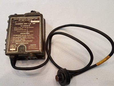 Survival radio urc 11 rt 285 receiver  transmitter used not checked