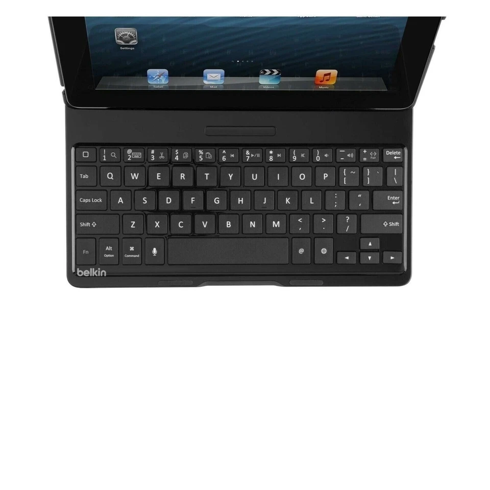 BELKIN CASE FOR IPAD 4 3 2 FOLIO KEYBOARD BLUETOOTH ULTIMATE *RETRN1* F5L149-BLK - Image 4 of 4
