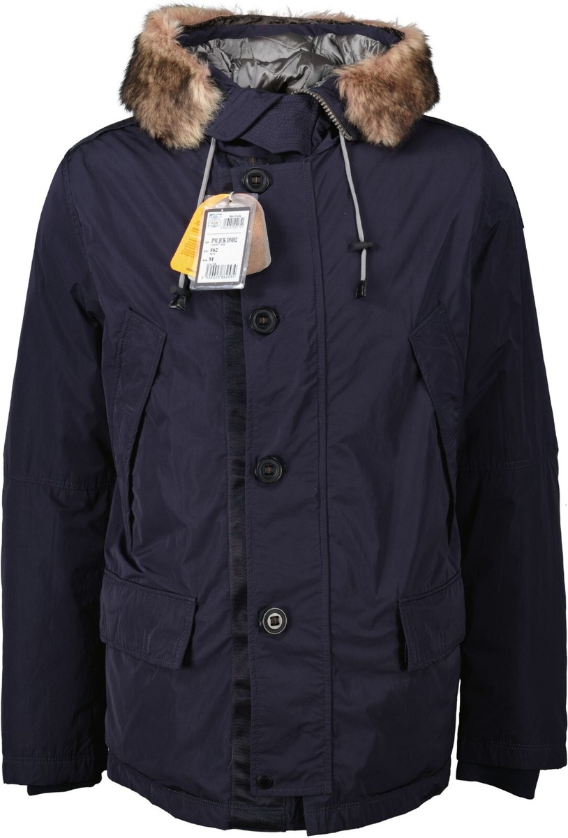 NEU! Parajumpers Herren Daunenparka Lenny dunkelblau L (XL)