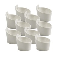 10Er Set Dipschale 5,5 X 5 Cm / Maxwell & Williams / White Basics / Round / S...