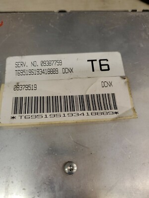 2000 DAEWOO NUBIRA OEM ENGINE COMPUTER BOX 