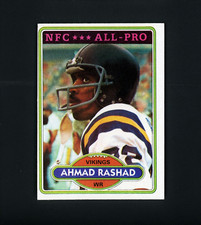 Ahmad Rashad 1980 Topps - Minnesota Vikings #467 EX