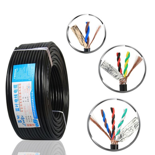RVSP Double Twisted Shielded Cable 485 Signal Wire 2/4/6/8 Cores 0.3mm²-2.5mm² - Picture 3 of 28