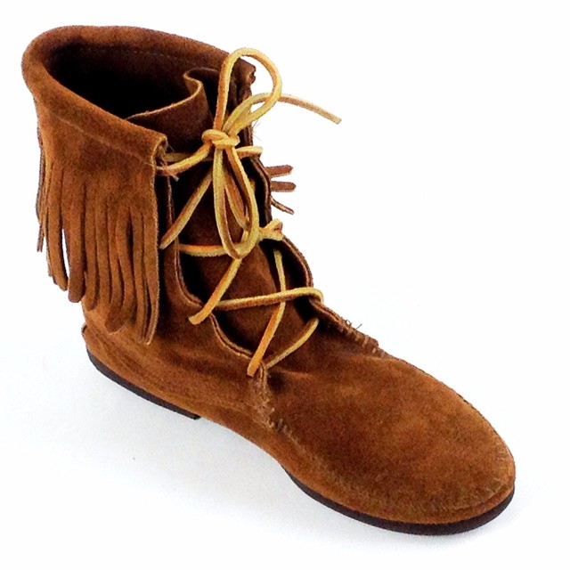 ankle high moccasins