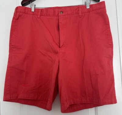 Men s Orvs Chino Shorts Red/Salmon Size 42