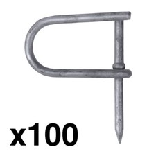 Skywalker 7/8" Drive Rings Cable Organizer Galvanized Steel, Box of 100 