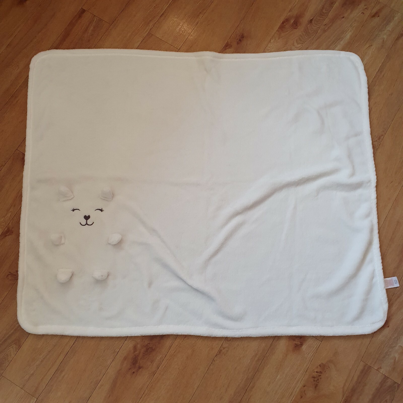 Primark Early Days Cream Pram Blanket Blankie Comforter Soother Teddy