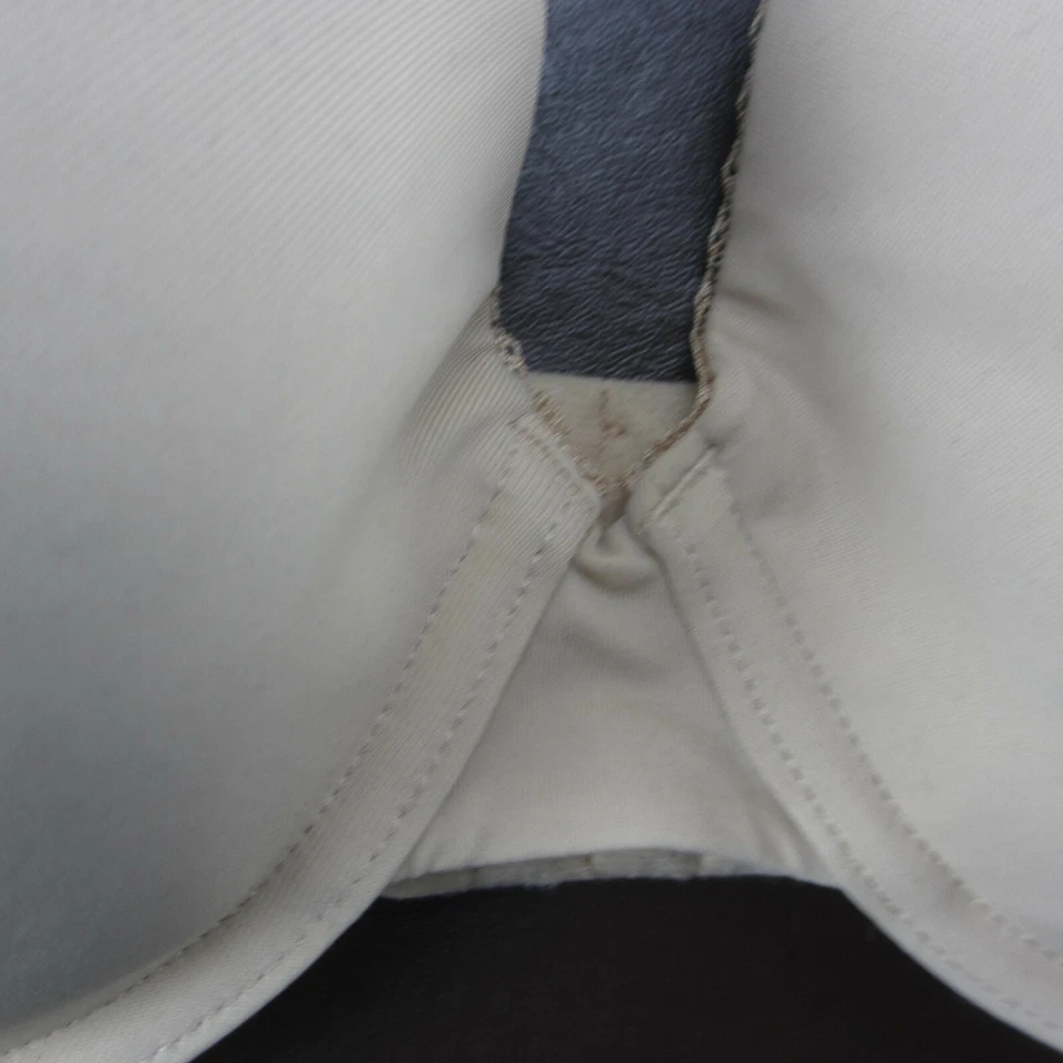 Sujetador Maternidad 36C Beige Acolchado Con Aros Cierre Ajustable Espalda Foto 3 de 4