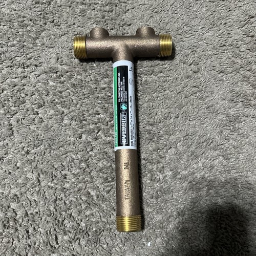 NEU Everbilt 10 Zoll Messing Doppelgewinde Tank T-Stück "1 Zoll", BRANDNEU!