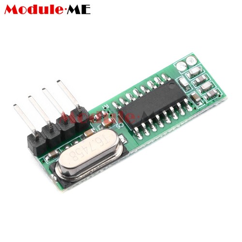 433Mhz Superheterodyne Wireless RF Receiver & Transmitter Module For Arduino New - Picture 9 of 16
