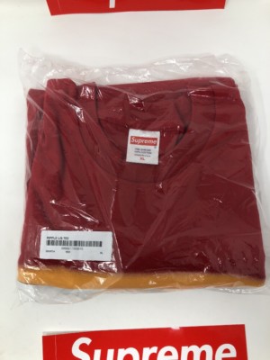 Supreme New York SS18 Ripple Long Sleeve Red XL 100 Supreme New York SS18 Ripple Long Sleeve Red XL 100