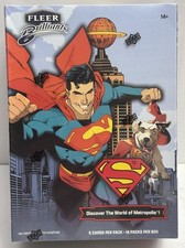 2025 Upper Deck Fleer DC Superman Brilliants New Factory Sealed Mega Box!!