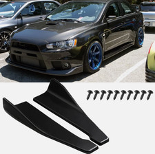 18.9 Gloss Black Side Skirt Panel Liprear Bumper Lip For Mitsubishi Lancer Evo 18.9 Gloss Black Side Skirt Panel Liprear Bumper Lip For Mitsubishi Lancer Evo