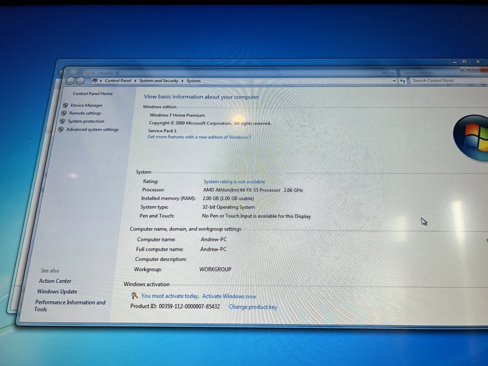 AMD Athlon 64 FX-55  ADAFX55DAA5BN - 2.6GHz - Socket 939 - WORKING - Image 3 of 4