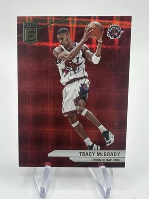 2023-24 Panini Donruss Elite Basketball Tracy McGrady Hyper Red International/88
