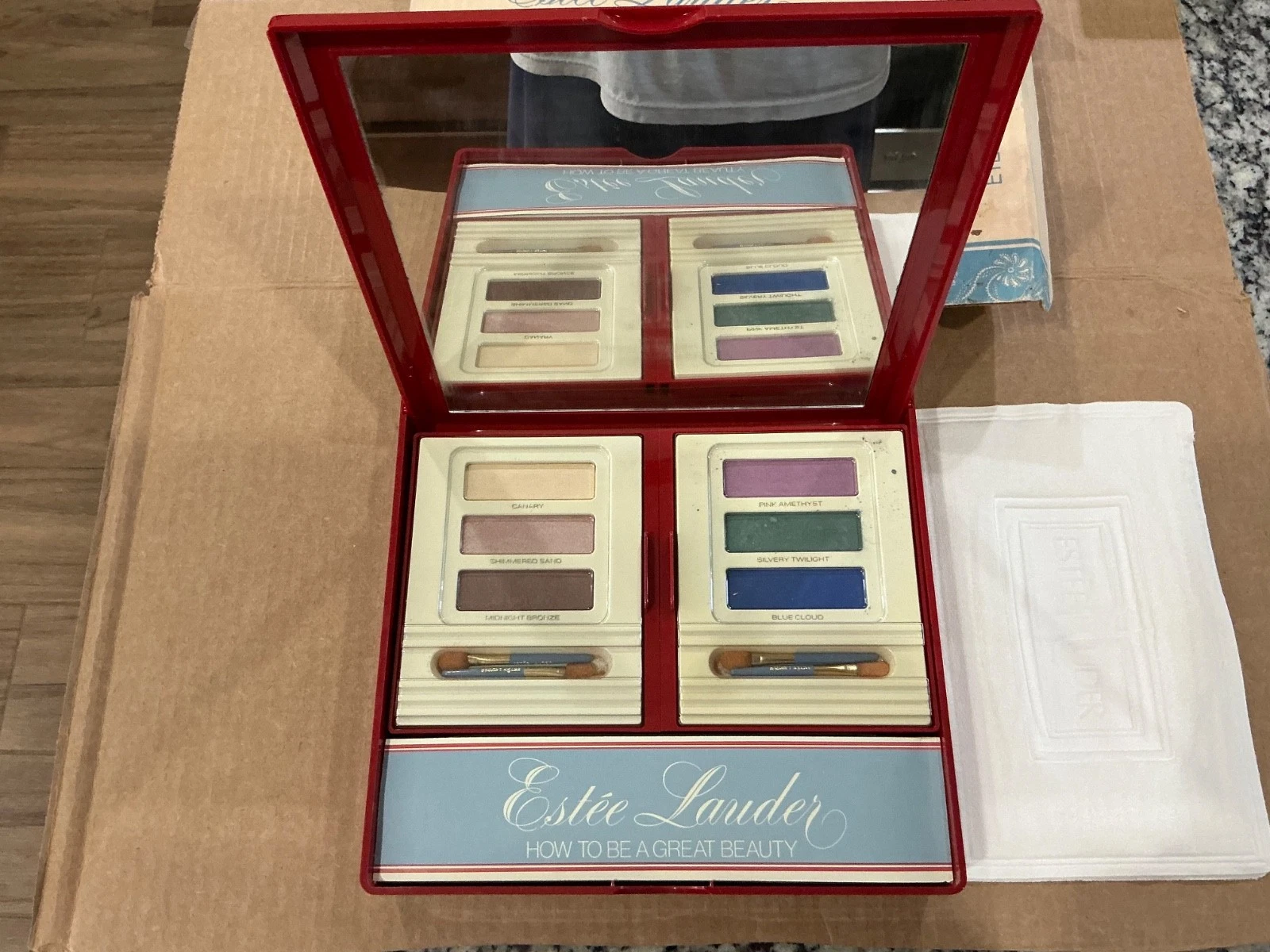 Vintage Estee Lauder Eyeworks Beauty Kit - NEW IN BOX - Makeup Set Gift Set