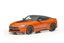 Nissan Fairlady Z RZ34 1/43 Orange Customized Edition Model Car