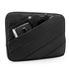 Universal 12 Inch Tablet Case with Soft Interior & Zipper, Accessory Pockets