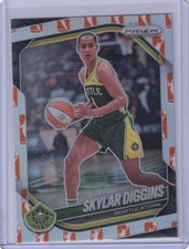 2025 Panini Prizm WNBA #123 Skylar Diggins WNBA Logo Prizms