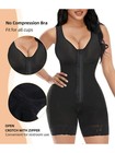 "Fajas Colombianas Body Shaper for Women – Full Body Waist Trainer with Zipper .